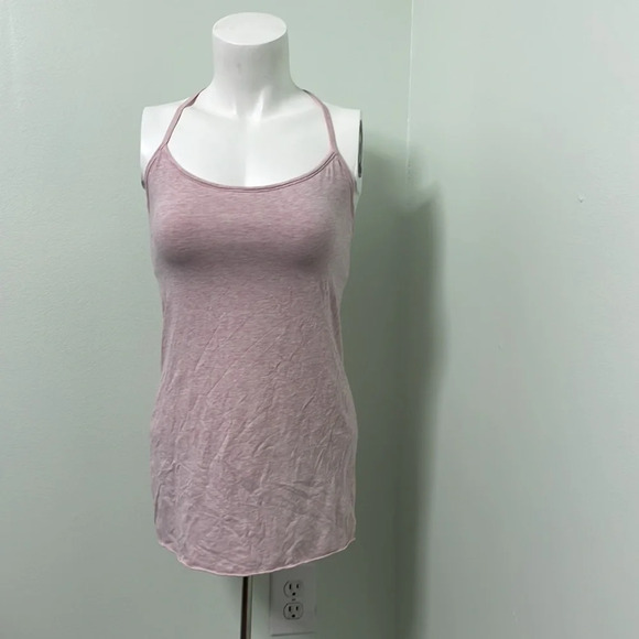 Lululemon | Diversity Tank T Back Heathered Pink - Picture 3 of 10